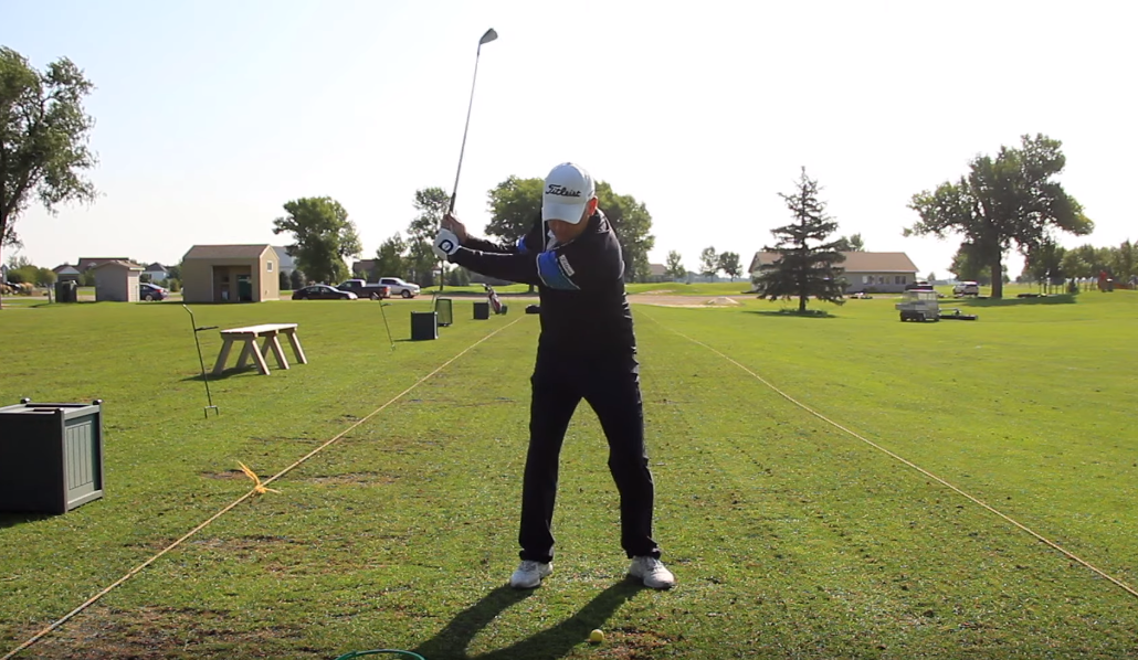 How to Hit Down on the Golf Ball for Your Iron Shots - USGolfTV
