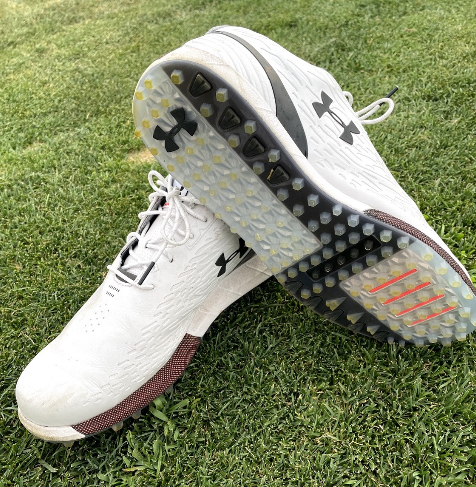 Under armour hovr hot sale woven golf shoes