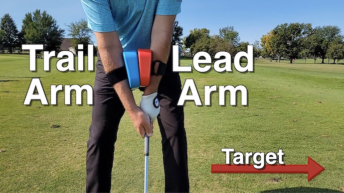 Lead Arm Pull vs. Trail Arm Push - Golf Swing Basics - IMPACT SNAP