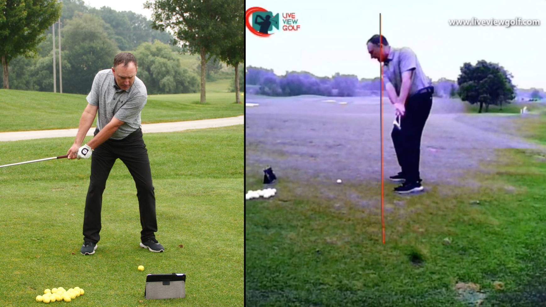 Live View Golf's Digital Swing Technology gives you real-time feedback on every swing you take