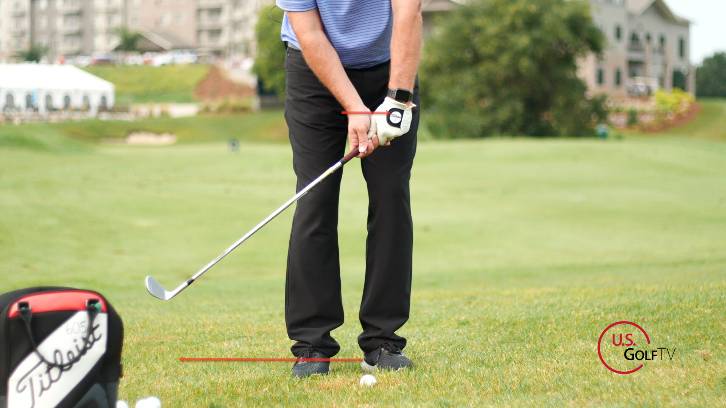 Hinging the wrists causes golfers to speed up the club and stab at the ball, resulting in poor contact