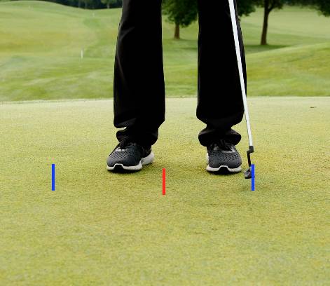 A 60/40 putting stroke promotes a more authoritative and consistent putting stroke